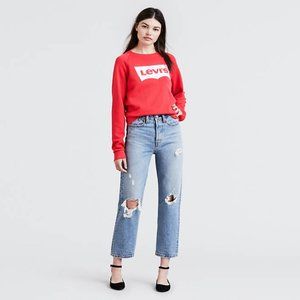NWOT Levi's Women's Straight Wedgie Jeans,Authentically